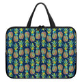 Colorful Pineapple Pattern Print Laptop Sleeve With Handle