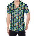 Colorful Pineapple Pattern Print Men's Shirt