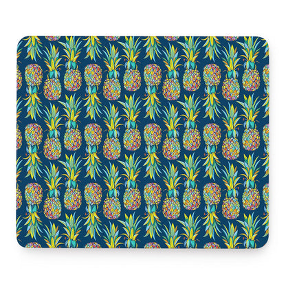 Colorful Pineapple Pattern Print Mouse Pad