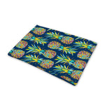 Colorful Pineapple Pattern Print Pet Cooling Mat Cover