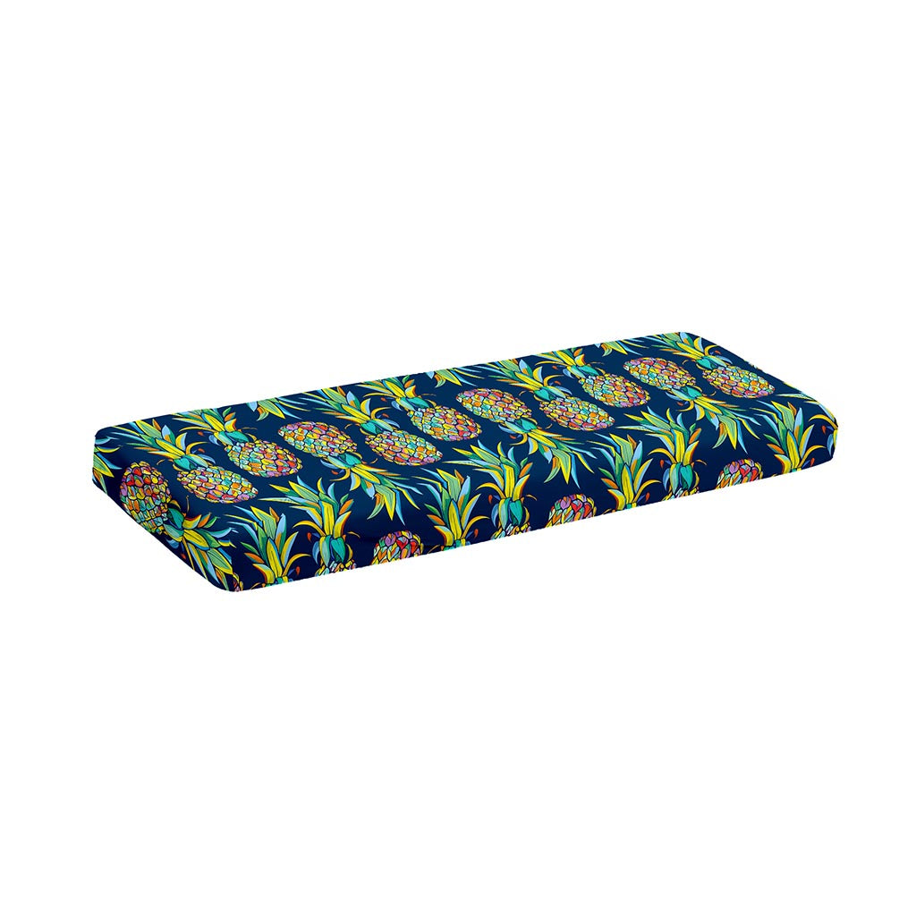 Colorful Pineapple Pattern Print Piano Keyboard Cover