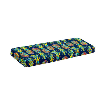 Colorful Pineapple Pattern Print Piano Keyboard Cover