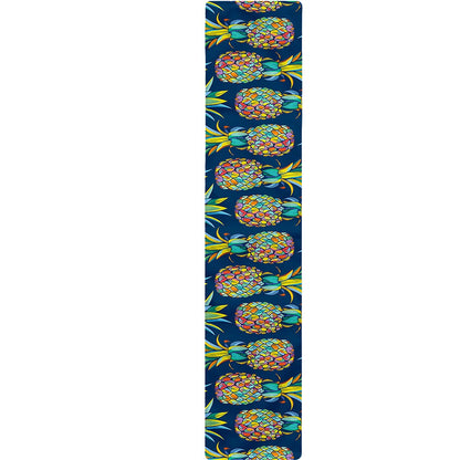 Colorful Pineapple Pattern Print Table Runner