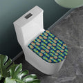 Colorful Pineapple Pattern Print Toilet Lid Cover