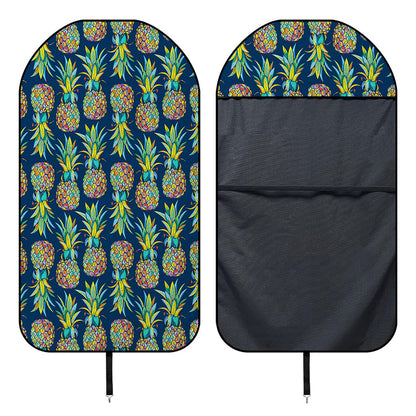 Colorful Pineapple Pattern Print Waterproof Car Seat Cover