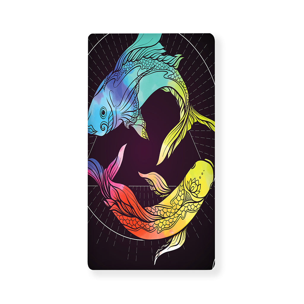 Colorful Pisces Sign Print Baby Crib Sheet