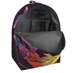 Colorful Pisces Sign Print Backpack