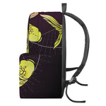 Colorful Pisces Sign Print Backpack