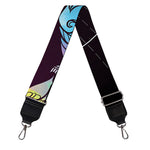 Colorful Pisces Sign Print Bag Strap