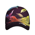 Colorful Pisces Sign Print Baseball Cap