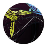 Colorful Pisces Sign Print Basketball