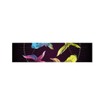 Colorful Pisces Sign Print Bed Runner