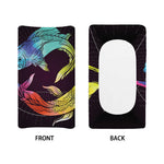 Colorful Pisces Sign Print Changing Pad Cover