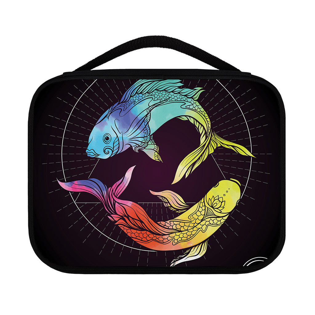 Colorful Pisces Sign Print Classic Bible Case