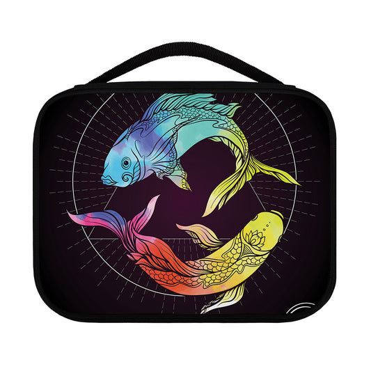 Colorful Pisces Sign Print Classic Bible Case