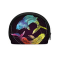 Colorful Pisces Sign Print Coin Purse