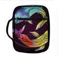 Colorful Pisces Sign Print Front Pocket Bible Bag