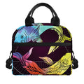 Colorful Pisces Sign Print Insulated Lunch Bag