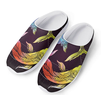 Colorful Pisces Sign Print Mesh Casual Shoes
