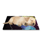 Colorful Pisces Sign Print Pet Cooling Mat Cover