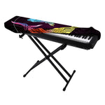Colorful Pisces Sign Print Piano Keyboard Cover