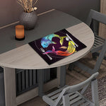 Colorful Pisces Sign Print Placemat