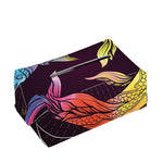 Colorful Pisces Sign Print Rectangle Tissue Box Cover