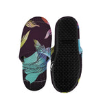 Colorful Pisces Sign Print Slippers