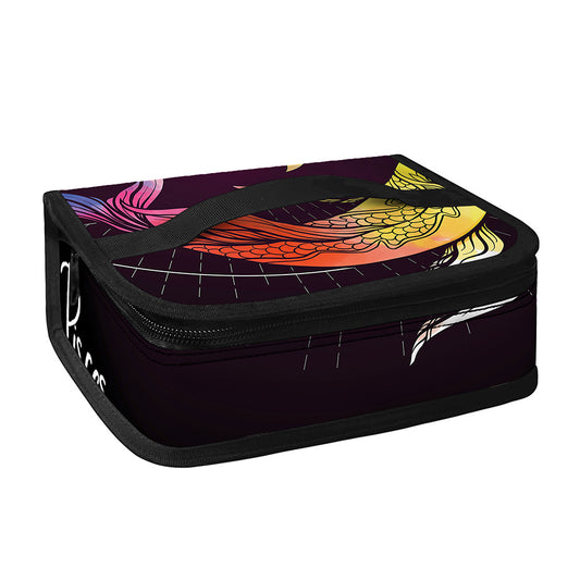 Colorful Pisces Sign Print Small Lunch Bag
