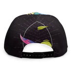 Colorful Pisces Sign Print Snapback Cap