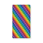 Colorful Plastic Building Blocks Print Baby Crib Sheet