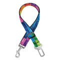 Colorful Plastic Building Blocks Print Dog Seat Belt