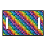 Colorful Plastic Building Blocks Print Golf Cart Seat Cover