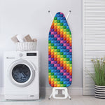 Colorful Plastic Building Blocks Print Ironing Board Cover