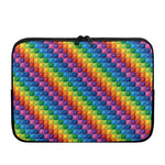 Colorful Plastic Building Blocks Print Laptop Sleeve