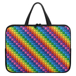 Colorful Plastic Building Blocks Print Laptop Sleeve With Handle