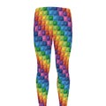 Colorful Plastic Building Blocks Print Men's Leggings