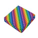 Colorful Plastic Building Blocks Print Outdoor Seat Cushion Cover