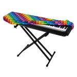 Colorful Plastic Building Blocks Print Piano Keyboard Cover