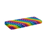 Colorful Plastic Building Blocks Print Piano Keyboard Cover