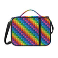 Colorful Plastic Building Blocks Print Shoulder Strap Bible Bag
