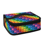 Colorful Plastic Building Blocks Print Small Lunch Bag