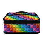 Colorful Plastic Building Blocks Print Small Lunch Bag