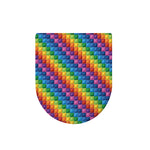 Colorful Plastic Building Blocks Print Toilet Lid Cover