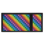 Colorful Plastic Building Blocks Print Trifold Wallet