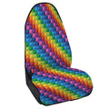 Colorful Plastic Building Blocks Print Waterproof Car Seat Cover