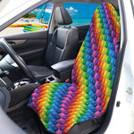 Colorful Plastic Building Blocks Print Waterproof Car Seat Cover