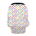 Colorful Polka Dot Pattern Print Baby Seat Cover