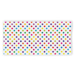 Colorful Polka Dot Pattern Print Beach Towel