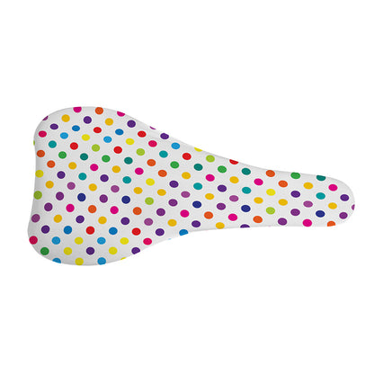 Colorful Polka Dot Pattern Print Bicycle Seat Cover